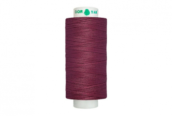 Нитки Dor Tak 40/2 №172 Винный в Зиме