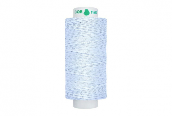 Нитки Dor Tak 40/2 №378 Небесный в Зиме