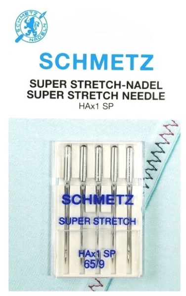 Иглы Schmetz супер-стрейч HAx1 SP 65/9, 5 шт в Зиме